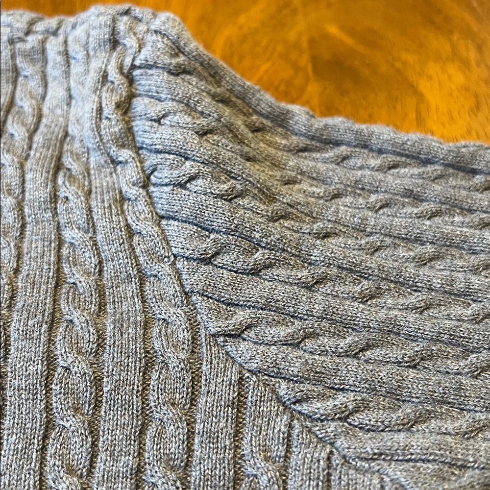 J. Galt Cotton Brown Knit Cardigan - Picture 10 of 13